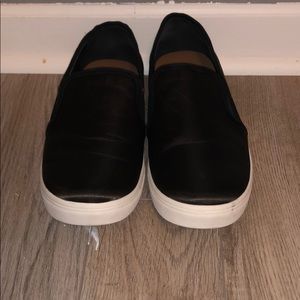 Lane Bryant dark green, loafers